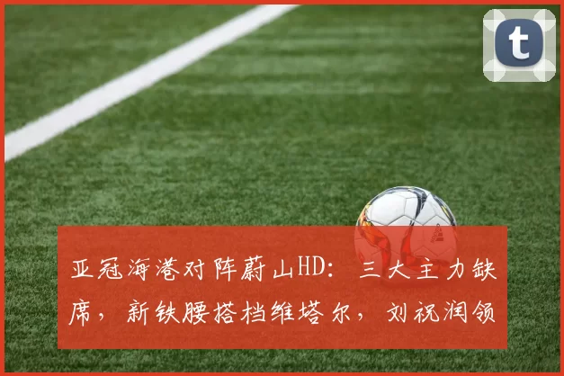 亚冠海港对阵蔚山HD：三大主力缺席，新铁腰搭档维塔尔，刘祝润领衔冲锋_李帅_上海_1