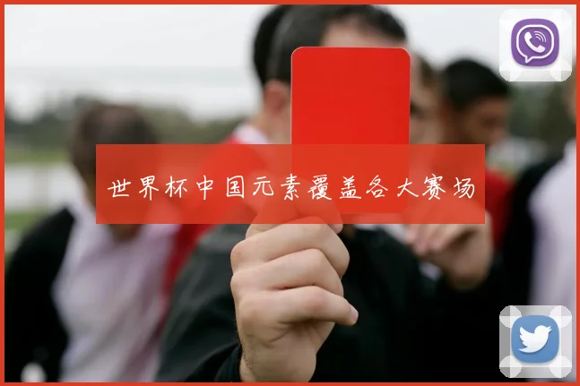 世界杯中国元素覆盖各大赛场